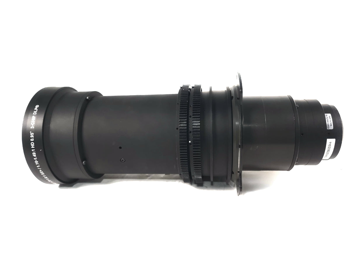 Christie 118-100111-XX ILS 3-Chip DLP Projector Lens, 1.25-1.6:1 SX+/ 1.16-1.49:1 HD 0.95" In Hard Carry Case