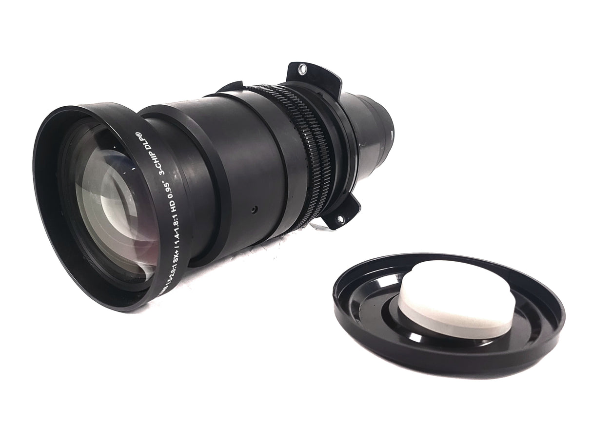 Christie 118-100112-XX ILS 3-Chip DLP Projector Lens, 1.5-2.0:1 SX+ / 1.4-1.8:1 HD .95"