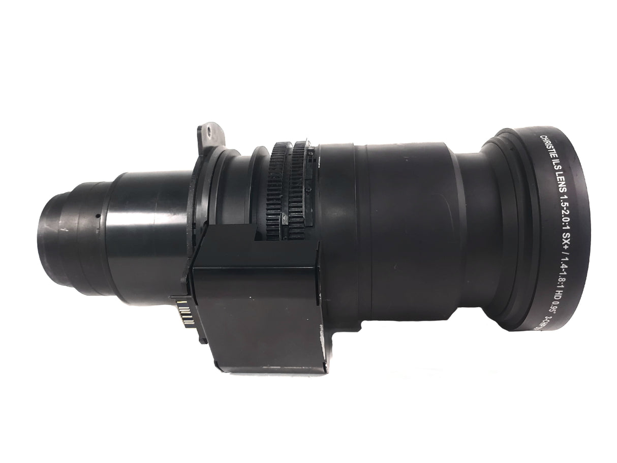Christie 118-100112-XX ILS 3-Chip DLP Projector Lens, 1.5-2.0:1 SX+ / 1.4-1.8:1 HD .95"