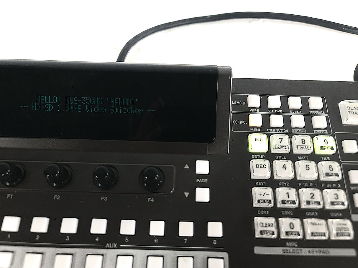 For.A HVS-350U Digital Video Switcher Board w/ For.A HVS-350HS Digital Video Switcher