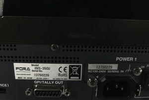 For.A HVS-350U Digital Video Switcher Board w/ For.A HVS-350HS Digital Video Switcher