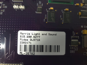 Midas DL571A Audio System Engine DSP Card For Neutron (PCX-DL571a)