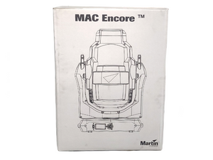 Martin Lighting Mac Encore Wash WRM Moving Head Light w/ SIP in Original Box (NEW)
