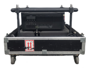 Christie HD10K-M Roadster 1080P 3DLP 10000 Lumen Large Venue Projector (Lamp Hours 511) w/ Accessories In Wheeled Road Case