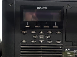 Christie HD10K-M Roadster 1080P 3DLP 10000 Lumen Large Venue Projector (Lamp Hours 511) w/ Accessories In Wheeled Road Case