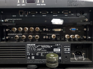 Christie HD10K-M Roadster 1080P 3DLP 10000 Lumen Large Venue Projector (Lamp Hours 511) w/ Accessories In Wheeled Road Case