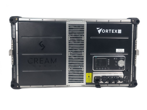 Cream Source Vortex8 2x1 RGBW 650W LED Light w/ Mount, Diffuser, Jumper Cable & Barn Doors