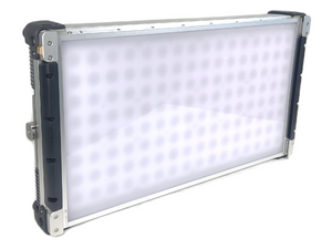 Cream Source Vortex8 2x1 RGBW 650W LED Light w/ Mount, Diffuser, Jumper Cable & Barn Doors