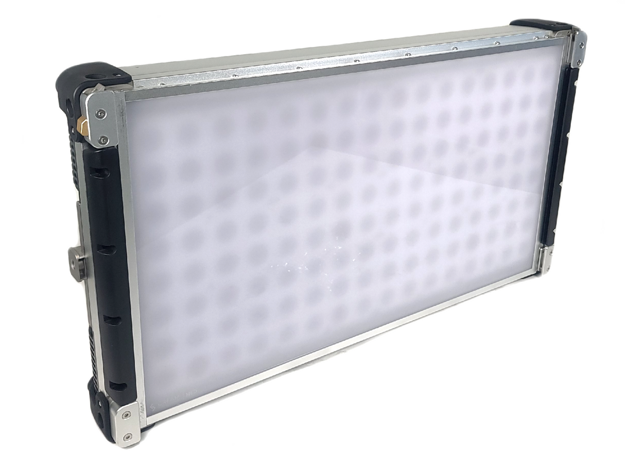 Cream Source Vortex8 2x1 RGBW 650W LED Light w/ Mount, Diffuser, Jumper Cable & Barn Doors