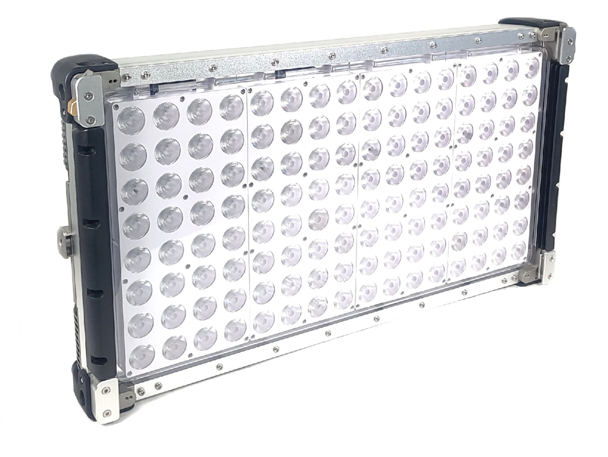 Cream Source Vortex8 2x1 RGBW 650W LED Light w/ Mount, Diffuser, Jumper Cable & Barn Doors