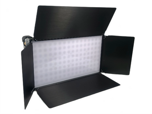Cream Source Vortex8 2x1 RGBW 650W LED Light w/ Mount, Diffuser, Jumper Cable & Barn Doors