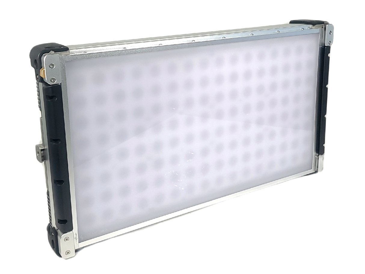 Cream Source Vortex8 2x1 RGBW 650W LED Light w/ Mount, Diffuser, Jumper Cable & Barn Doors