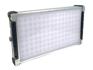 Cream Source Vortex8 2x1 RGBW 650W LED Light w/ Mount, Diffuser, Jumper Cable & Barn Doors