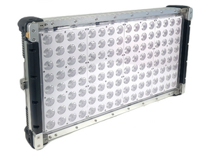 Cream Source Vortex8 2x1 RGBW 650W LED Light w/ Mount, Diffuser, Jumper Cable & Barn Doors