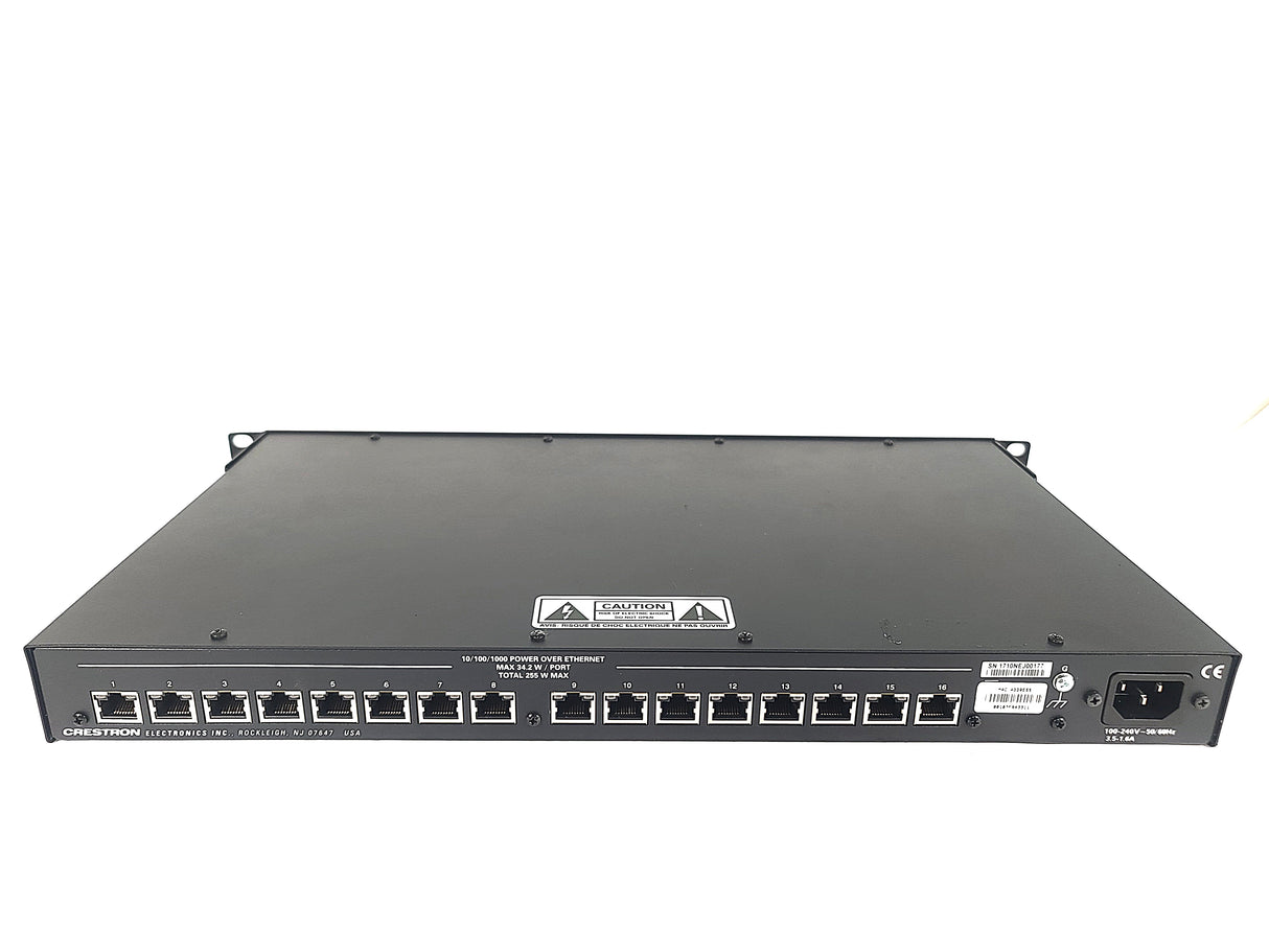 Crestron CEN-SWPOE-16 16-Port Managed PoE Switcher