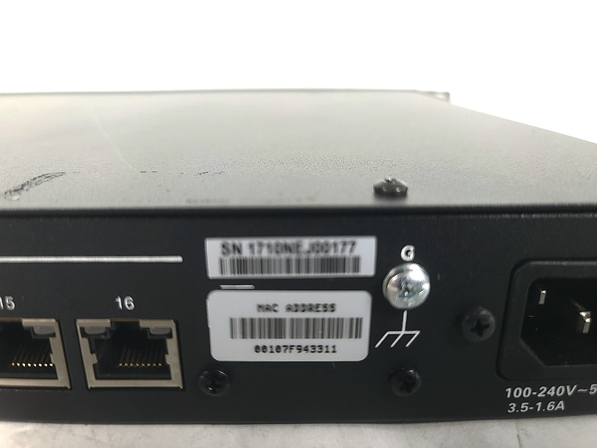 Crestron CEN-SWPOE-16 16-Port Managed PoE Switcher