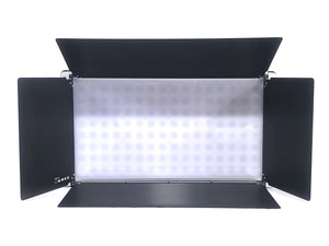 Cream Source Vortex8 2x1 RGBW 650W LED Light w/ Mount, Diffuser, Jumper Cable & Barn Doors