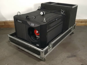 Christie Roadster HD18K 1080 HD 18000 Lumens 3-Chip DLP Digital Projector (Lamp Hours 562) in Wheeled Road Case (NO LENS)