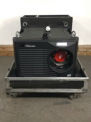 Christie Roadster HD18K 1080 HD 18000 Lumens 3-Chip DLP Digital Projector (Lamp Hours 562) in Wheeled Road Case (NO LENS)
