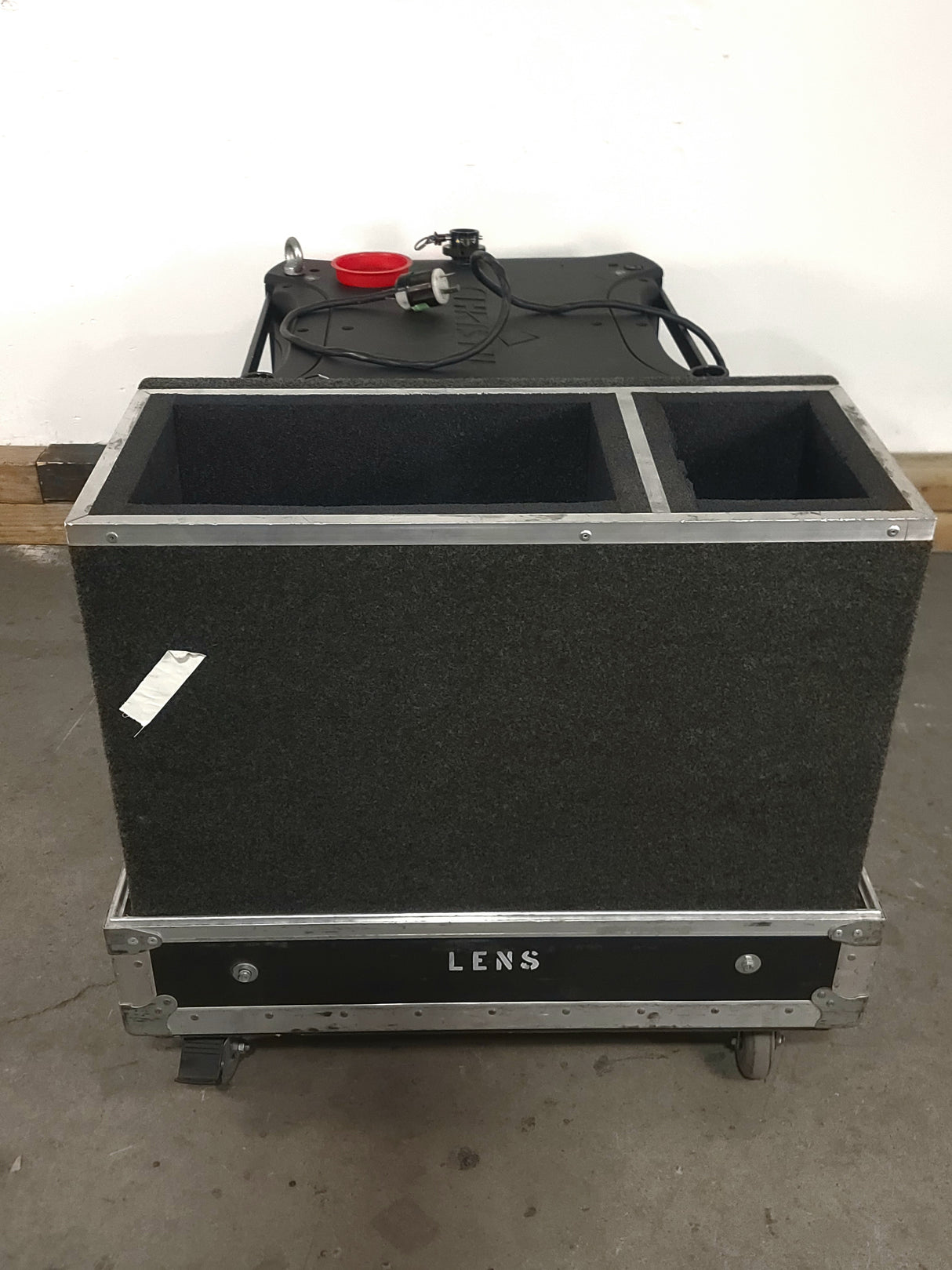 Christie Roadster HD18K 1080 HD 18000 Lumens 3-Chip DLP Digital Projector (Lamp Hours 0) in Wheeled Road Case (NO LENS)