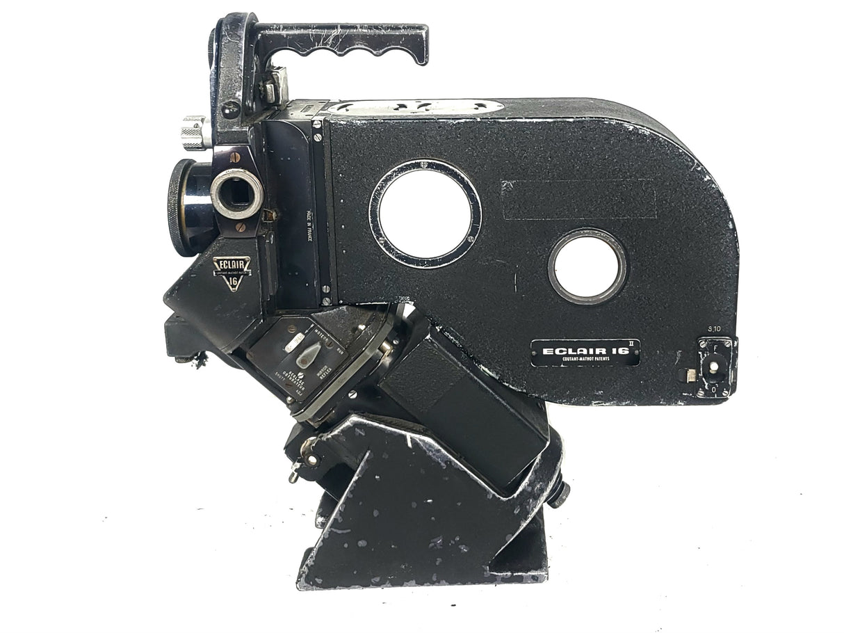 Eclair NPR Regular 16mm Camera with Perfectone Motor w/ Spare Eclair 16 film box, and eye piece