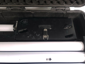 Astera AX1 PixelTube Kit – (8) RGB LED Tubes w/ Remote, Power Supplies & Mounting Hardware in Rolling Charging Case