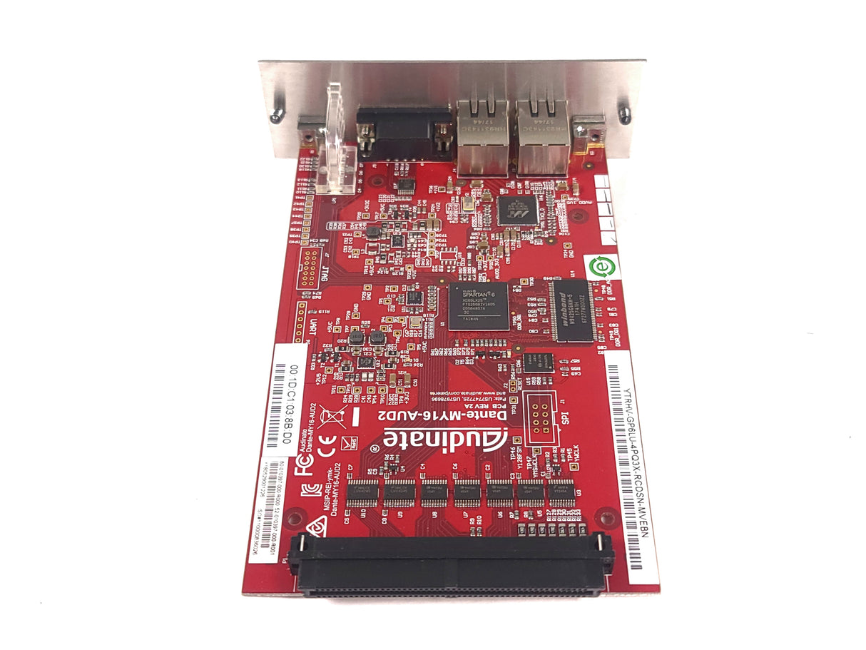 Audinate Dante-MY16-AUD2 I/O Expansion Card for Yamaha Mixers