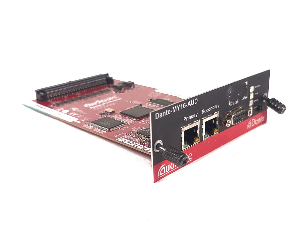 Audinate Dante-MY16-AUD2 I/O Expansion Card for Yamaha Mixers