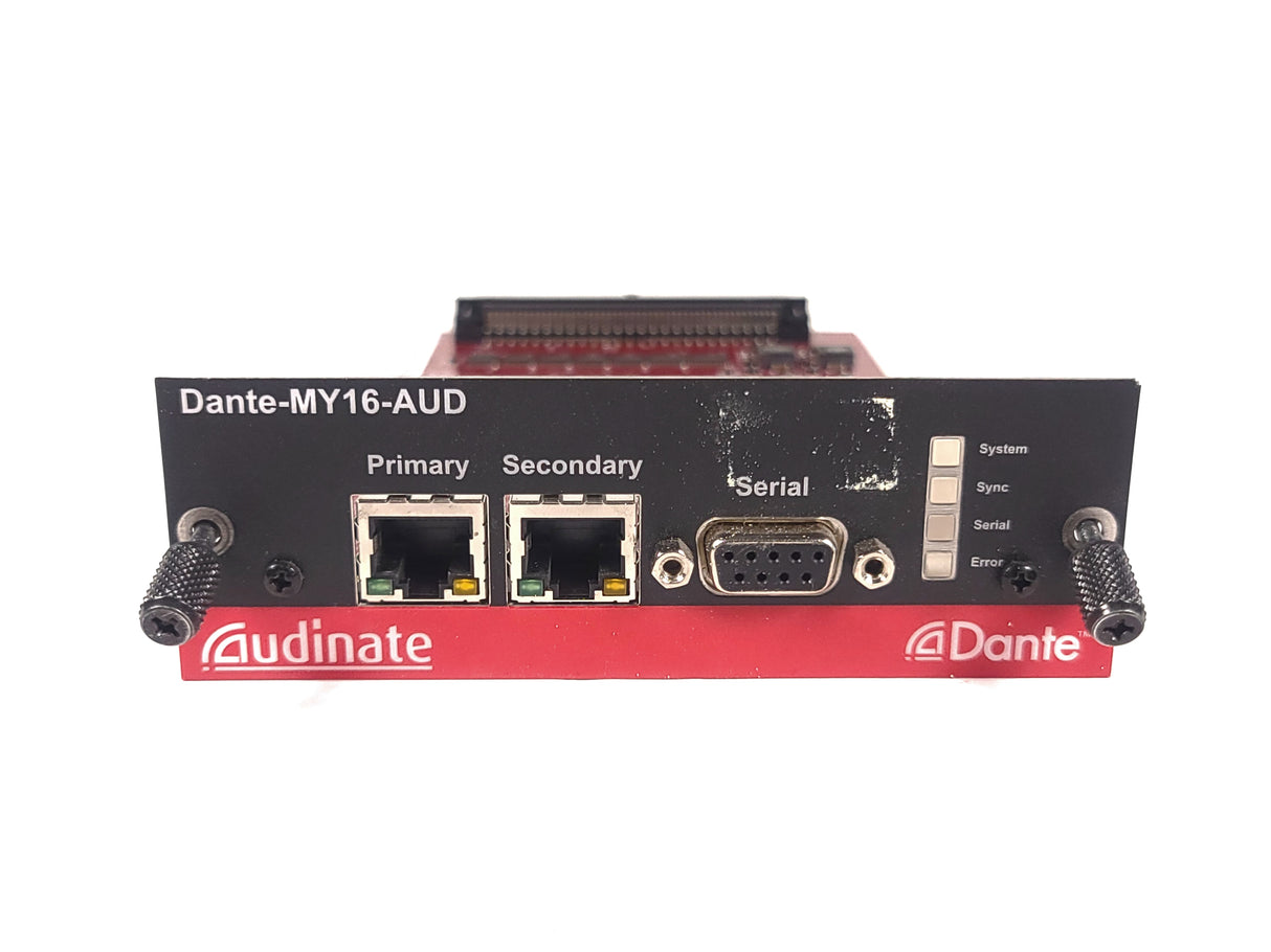 Audinate Dante-MY16-AUD2 I/O Expansion Card for Yamaha Mixers
