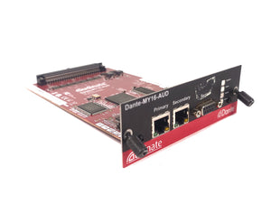 Audinate Dante-MY16-AUD2 I/O Expansion Card for Yamaha Mixers