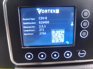 Cream Source Vortex8 2x1 RGBW 650W LED Light w/ Mount, Diffuser, Jumper Cable & Barn Doors