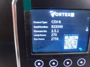 Cream Source Vortex8 2x1 RGBW 650W LED Light w/ Mount, Diffuser, Jumper Cable & Barn Doors