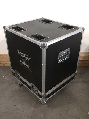 Froggy's Fog Fobbles F8 Pro Fog/Haze/Bubbles Machine in Wheeled Road Case