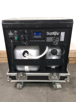Froggy's Fog Fobbles F8 Pro Fog/Haze/Bubbles Machine in Wheeled Road Case