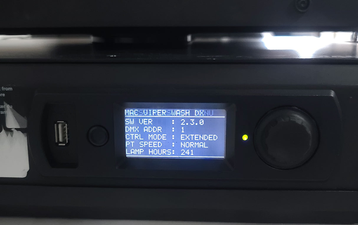 (3) Martin Viper Wash DX Moving Head Lights w/ Accessories in Steel Road Cage