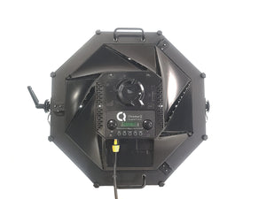 CHROMA-Q Space Force Octo LED Light w/ Mini Skirt, Mounting Bracket, Pole Mounting Bracket & Safety Cable