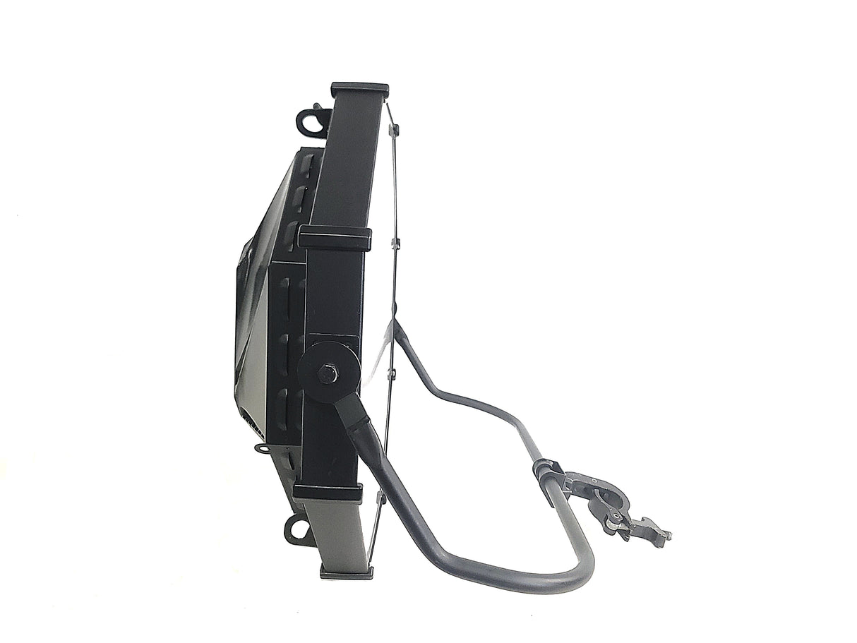 CHROMA-Q Space Force Octo LED Light w/ Mini Skirt, Mounting Bracket, Pole Mounting Bracket & Safety Cable