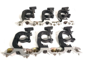 (3) Martin Viper Wash DX Moving Head Lights w/ Accessories in Steel Road Cage