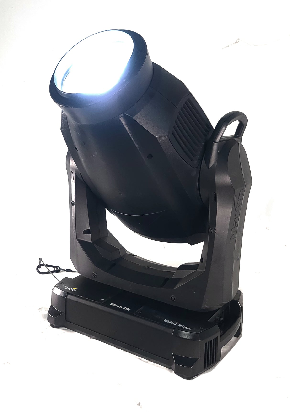 (3) Martin Viper Wash DX Moving Head Lights w/ Accessories in Steel Road Cage