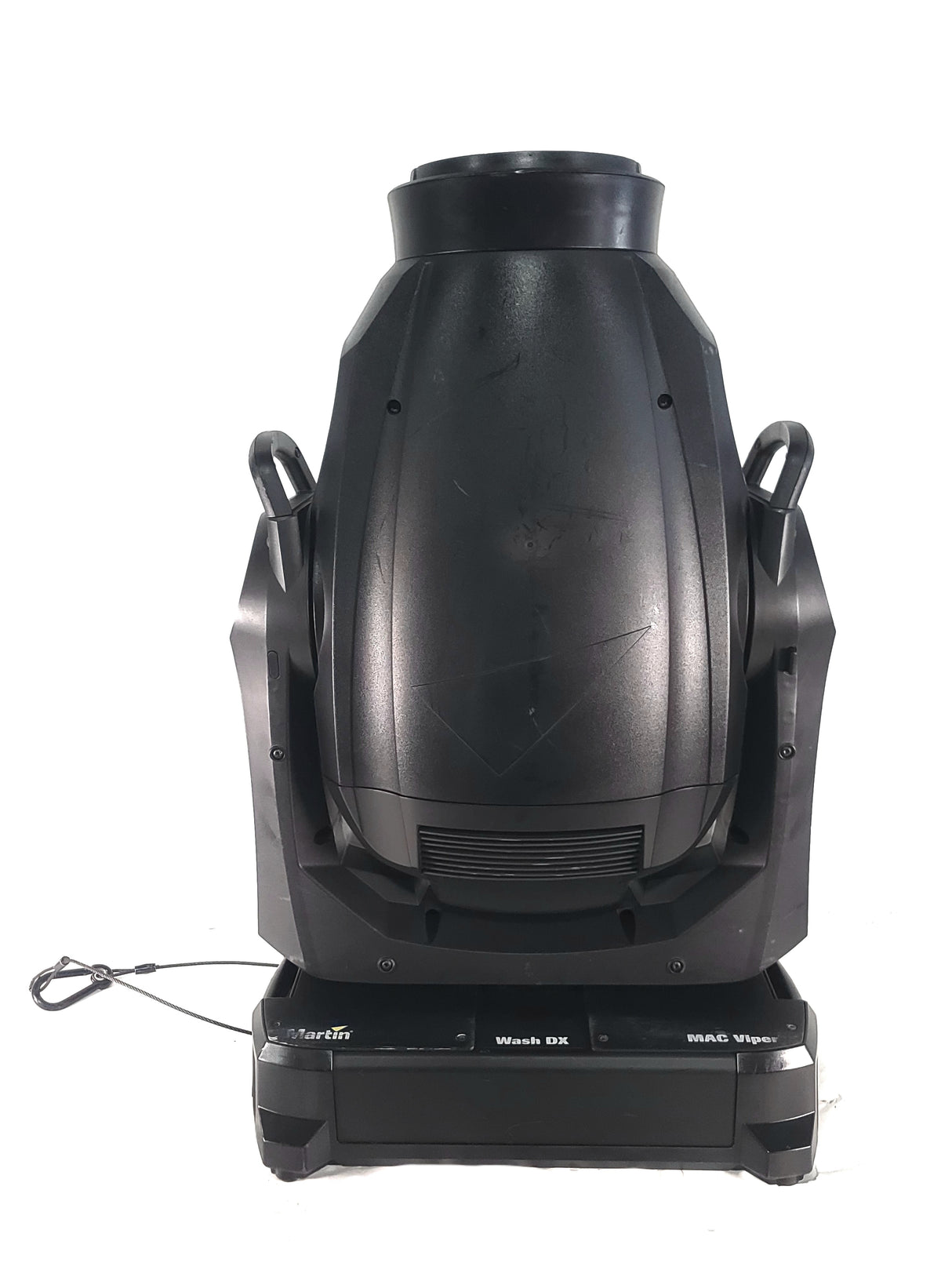 (3) Martin Viper Wash DX Moving Head Lights w/ Accessories in Steel Road Cage