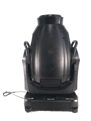 (3) Martin Viper Wash DX Moving Head Lights w/ Accessories in Steel Road Cage