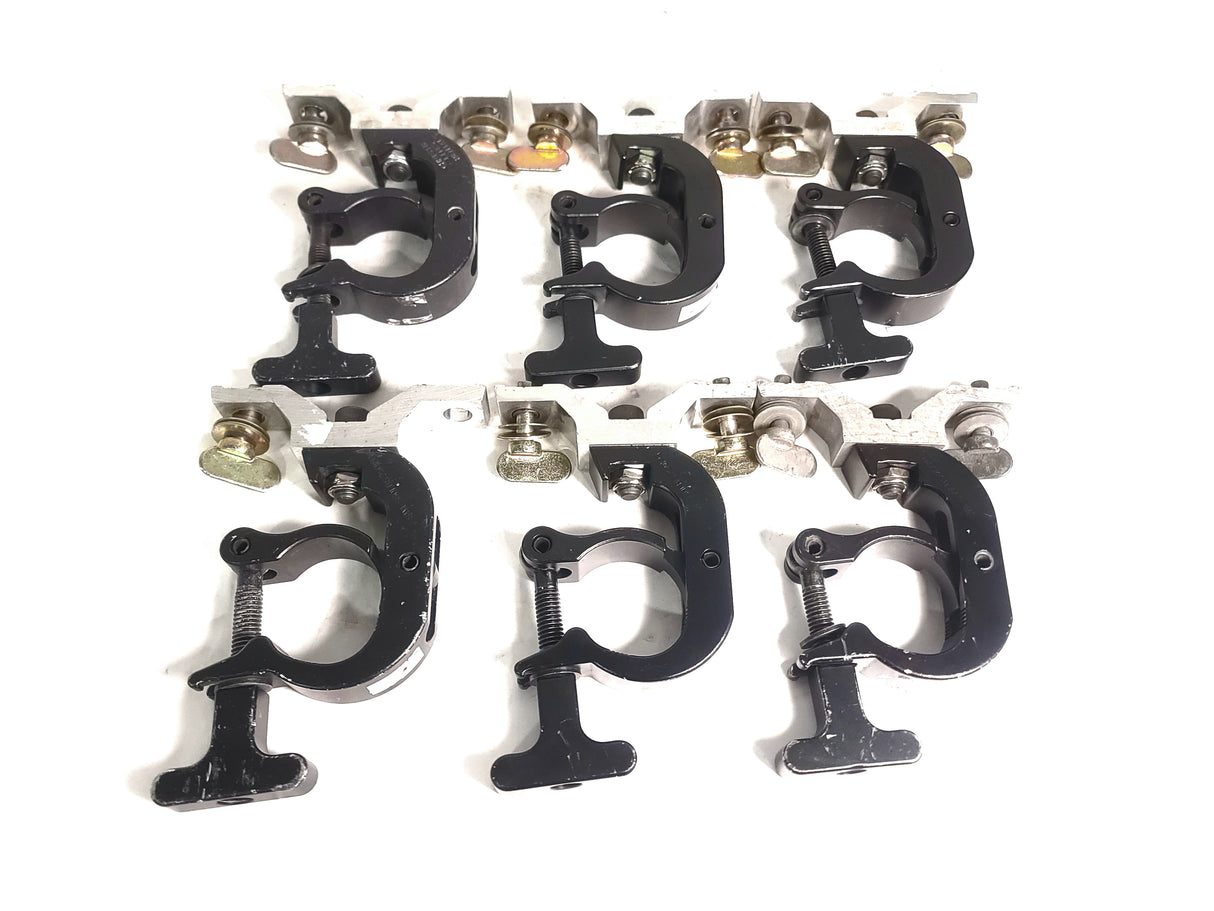 (3) Martin Viper Wash DX Moving Head Lights w/ Accessories in Steel Road Cage