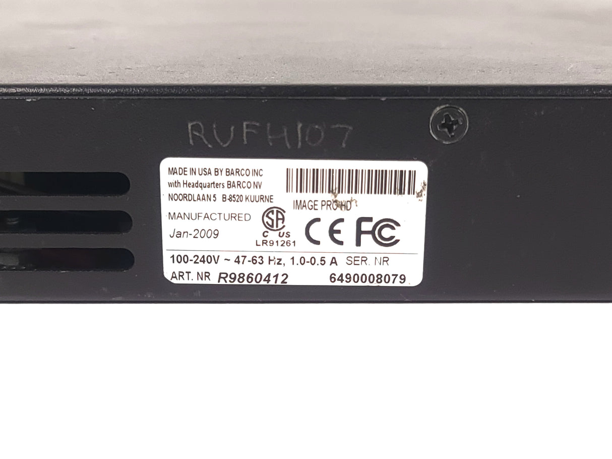 Barco R9860412 Image Pro HD Multi-Format Signal Processor