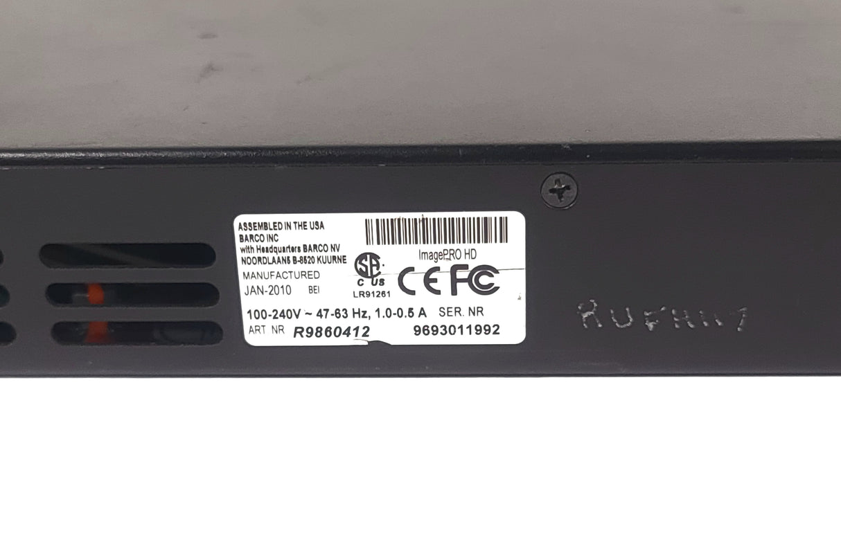 Barco R9860412 Image Pro HD Multi-Format Signal Processor