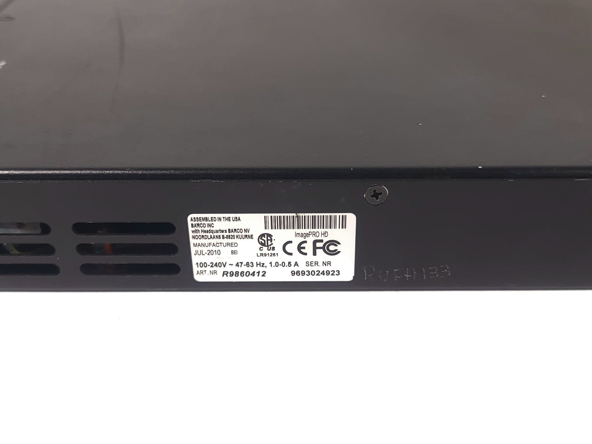 Barco R9860412 Image Pro HD Multi-Format Signal Processor