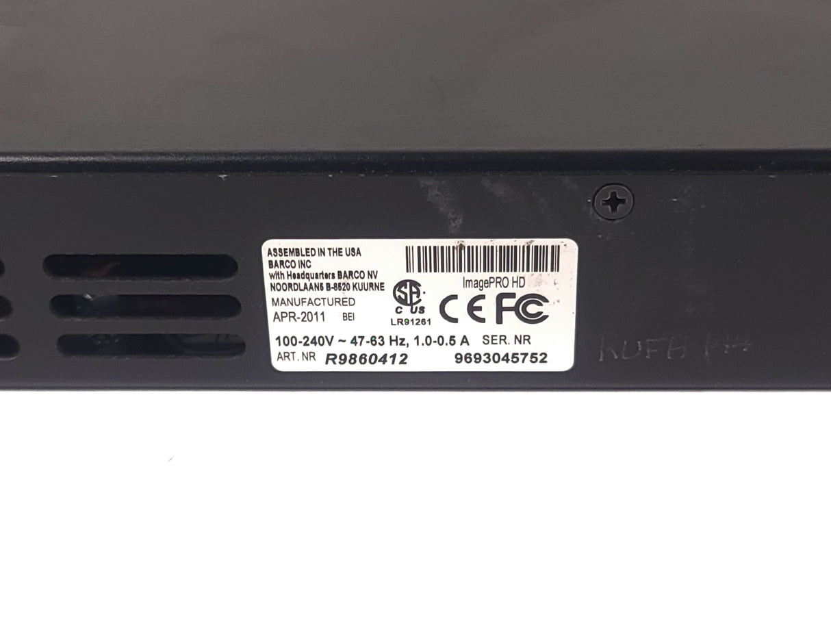 Barco R9860412 Image Pro HD Multi-Format Signal Processor