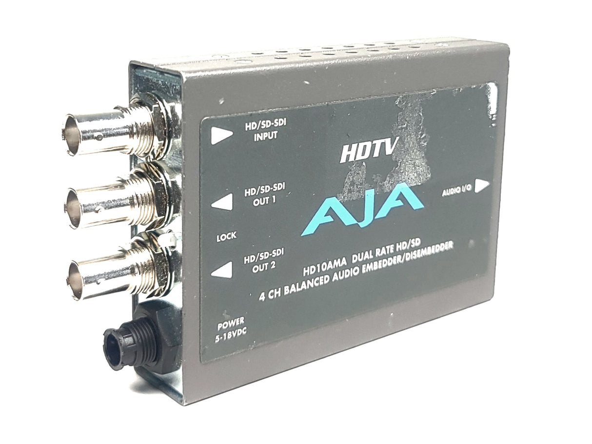 AJA HD10AMA Dual Rate HD/SD 4 CH w/ PSU