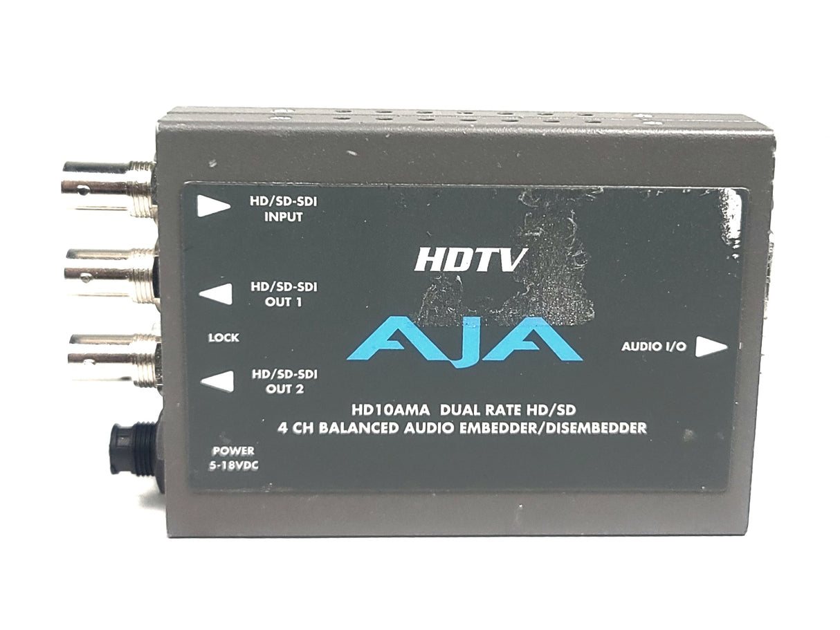 AJA HD10AMA Dual Rate HD/SD 4 CH w/ PSU