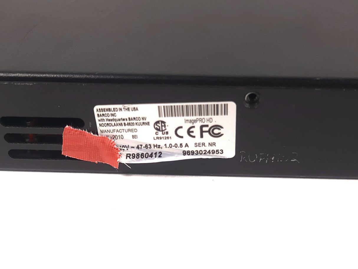 Barco R9860412 Image Pro HD Multi-Format Signal Processor (For Parts)