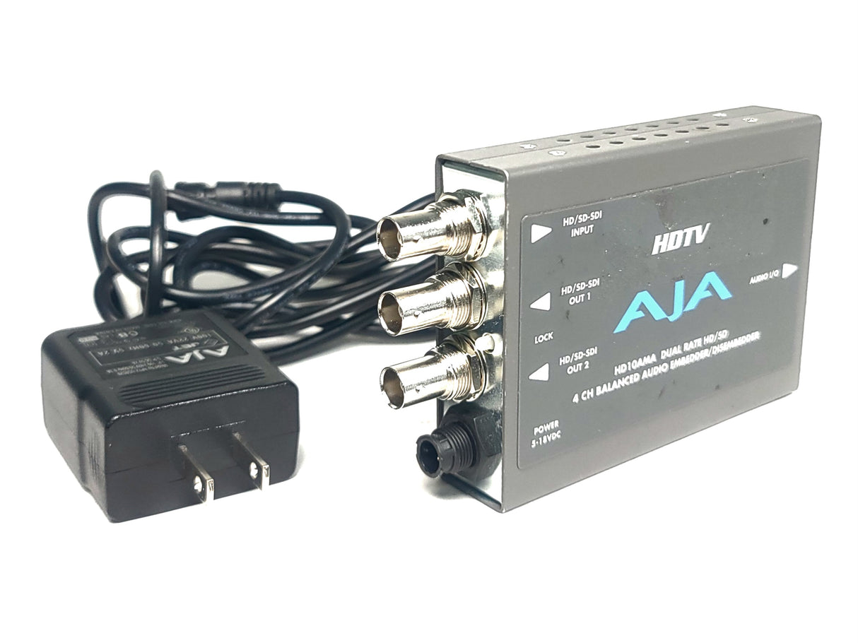 AJA HD10AMA Dual Rate HD/SD 4 CH w/ PSU